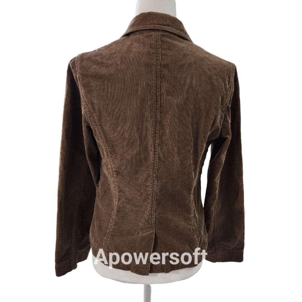 Ann Taylor Brown Corduroy Blazer - Picture 2 of 9
